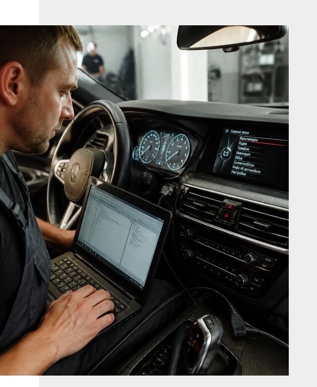 Русификация приборной панели BMW для авто в Котласе от компании