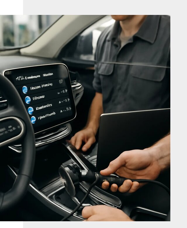 Установка приложений Geely для мультимедиа автомобиля в Котласе