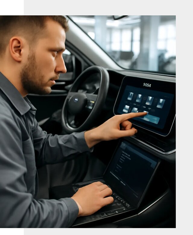 Установка приложений и сервисов Jetour в автомобиле в Котласе