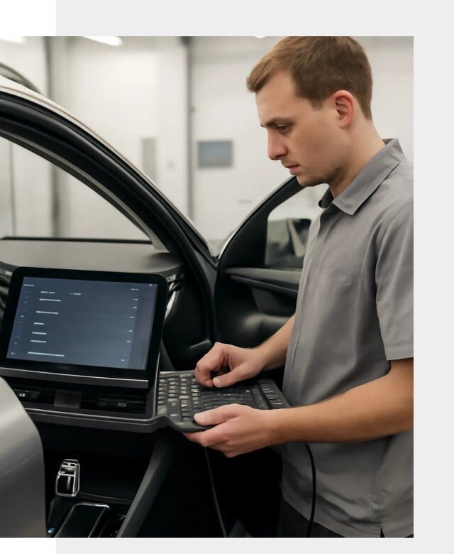 Русификация мультимедиа автомобилей Lynk Co в Котласе