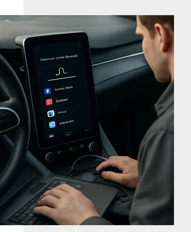 Установка приложений Lynk Co на автомобиль в Котласе