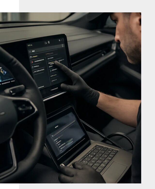 Русификация приборной панели Rising автомобиля в Котласе