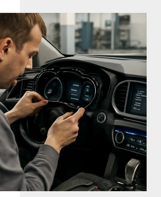 Русификация приборной панели автомобилей Hyundai в Котласе