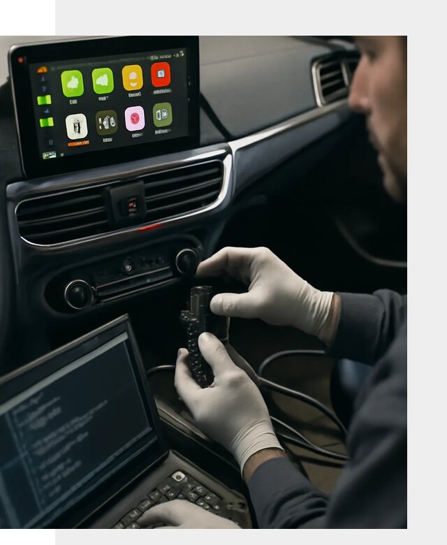 Активация Apple CarPlay в Котласе для штатной мультимедиа