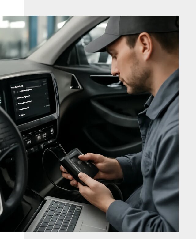 Русификация штатного головного устройства автомобиля в Котласе