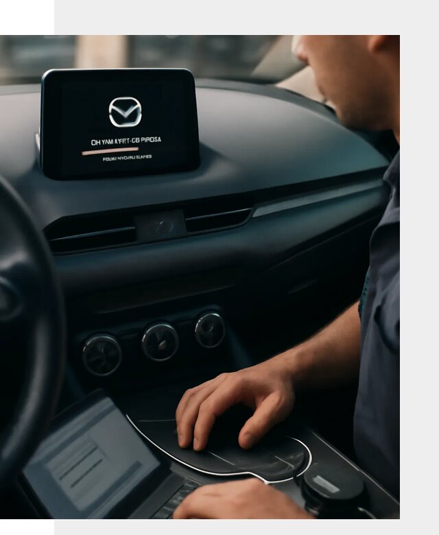 Установка приложений Mazda на мультимедийную систему в Котласе