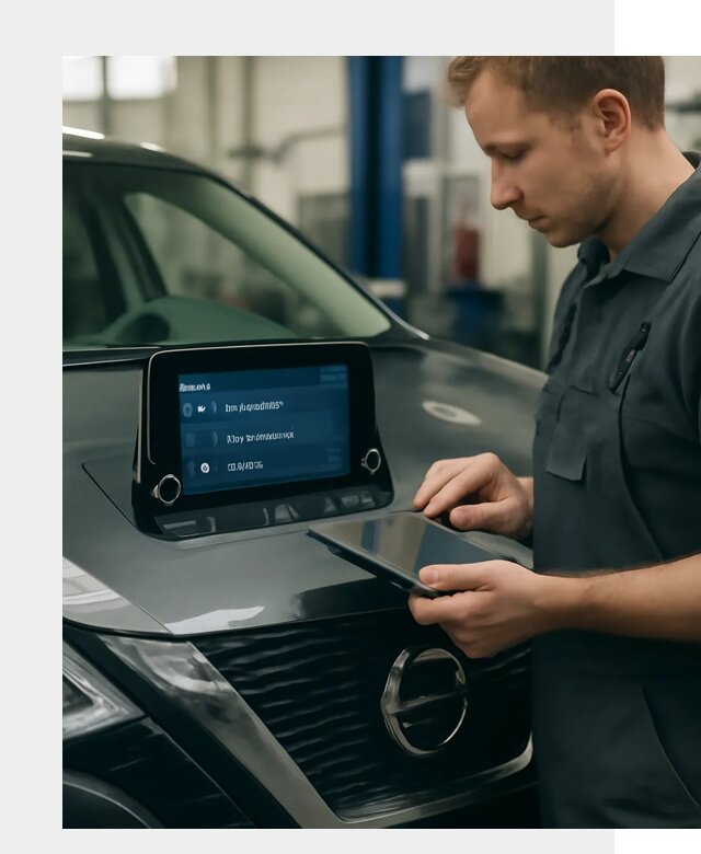 Русификация мультимедиа Nissan в Котласе от 6736 р. | ФастМобиль-Ктл